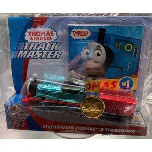 Thomas & Friends Trackmaster Celebration Thomas Motorized Engine & Storybook